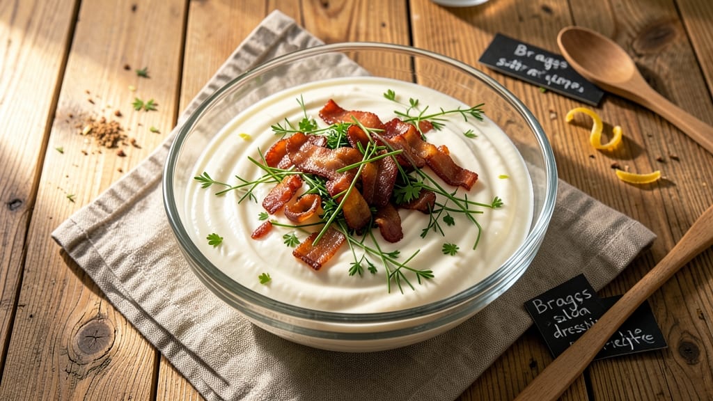 Braggs Salad Dressing Recipe: Smoky Bacon and Herb Cream Cheese Bliss