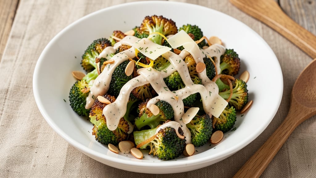 Broccoli Ranch Salad Recipe: Crisp-Topped Creaminess in 20 Minutes