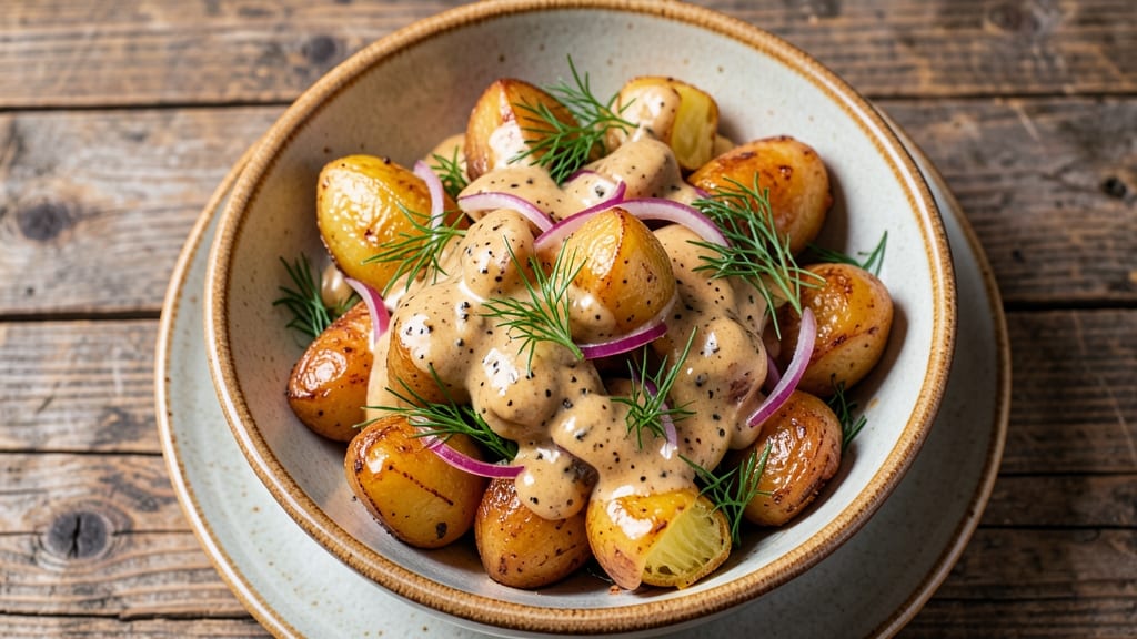 Joey's Warm Potato Salad Recipe: Reddit-Favorite Creamy Crunch With Bacon Bits