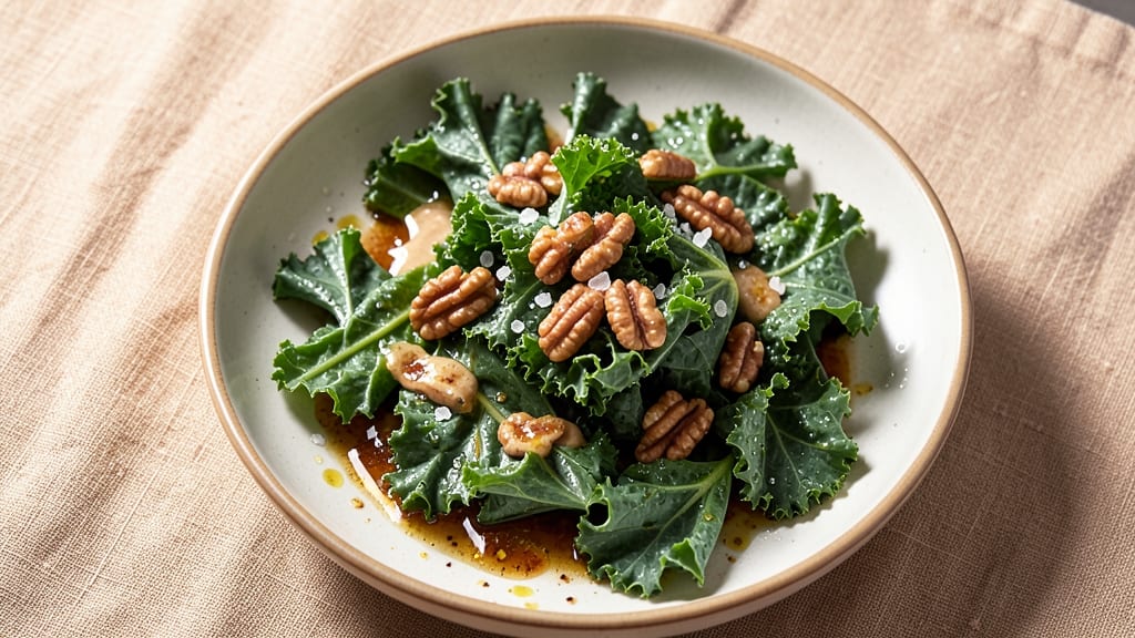 Andrew Weil's Kale Salad Recipe: Lemon-Tahini Zing With Crunchy Walnuts