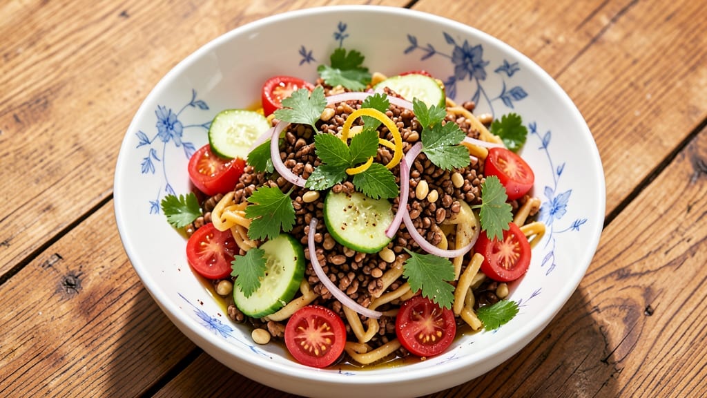 Buckwheat Pasta Salad Recipe: Earthy Nutty Crunch Meets Herbal Freshness