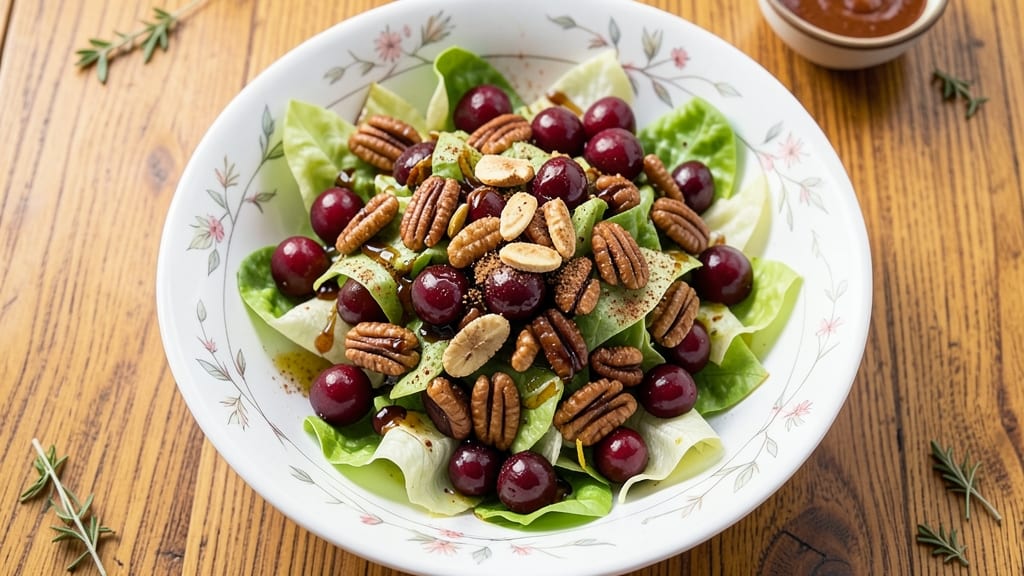 Candied Pecan Cranberry Salad Recipe: Sweet-Spiced Crunch Meets Tangy Freshness