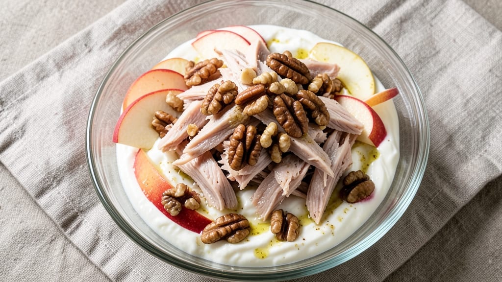 Apple Walnut Tuna Salad Recipe: Crunchy Nutty Bites With Zero Mayo Mess