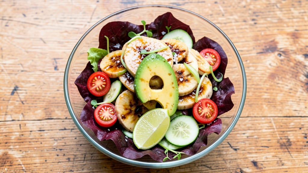 Banana Heart Salad Recipe: Tropical Crunch Meets Creamy Citrus Bliss