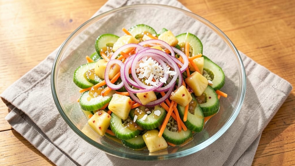 Ampalaya Salad With Pineapple Recipe: Tropical Crunch Meets Filipino Flavor