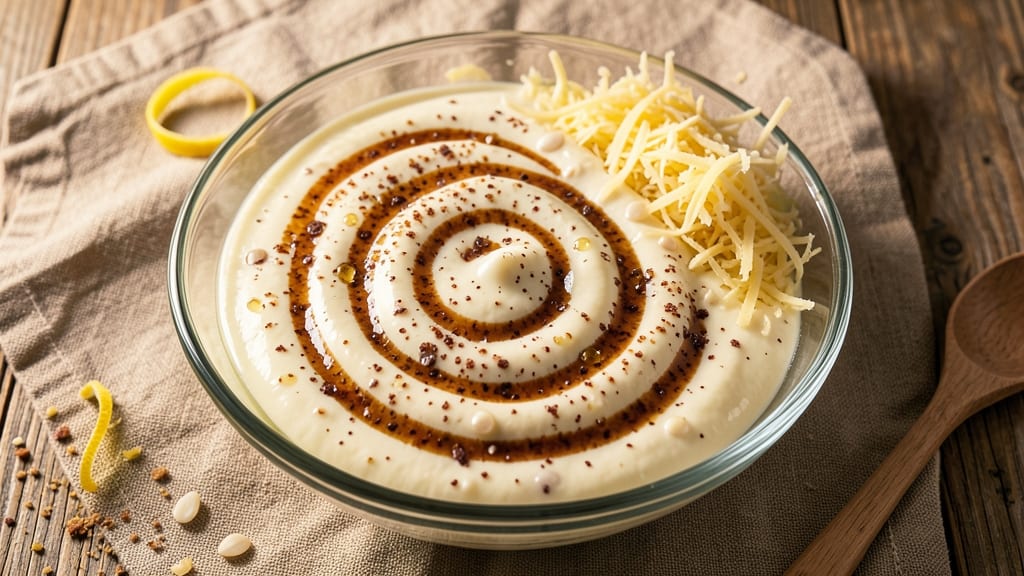 Alton Brown's Caesar Salad Dressing Recipe: Velvety Anchovy-Infused Creaminess