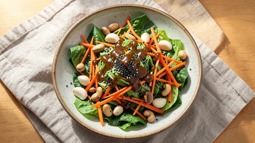 Burmese Rainbow Salad Recipe: Tangy Tamarind and Toasted Sesame Crunch