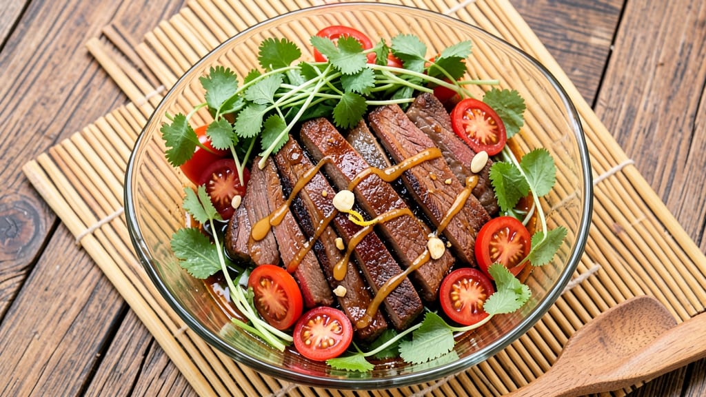 Authentic Vietnamese Beef Salad Recipe: Fresh Herbs and Tangy Lime Zing