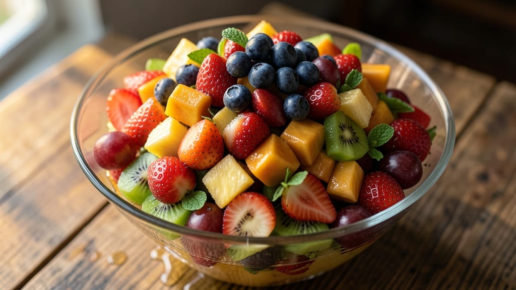 Fruit Salad Recipe for 100 People: Crowd-Pleasing Colorful Bite-Sized Delight