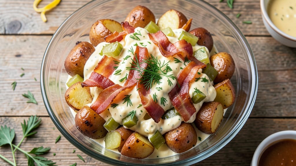 Canadian Potato Salad Recipe: Mustardy, Bacon-Infused Crunch for Picnics