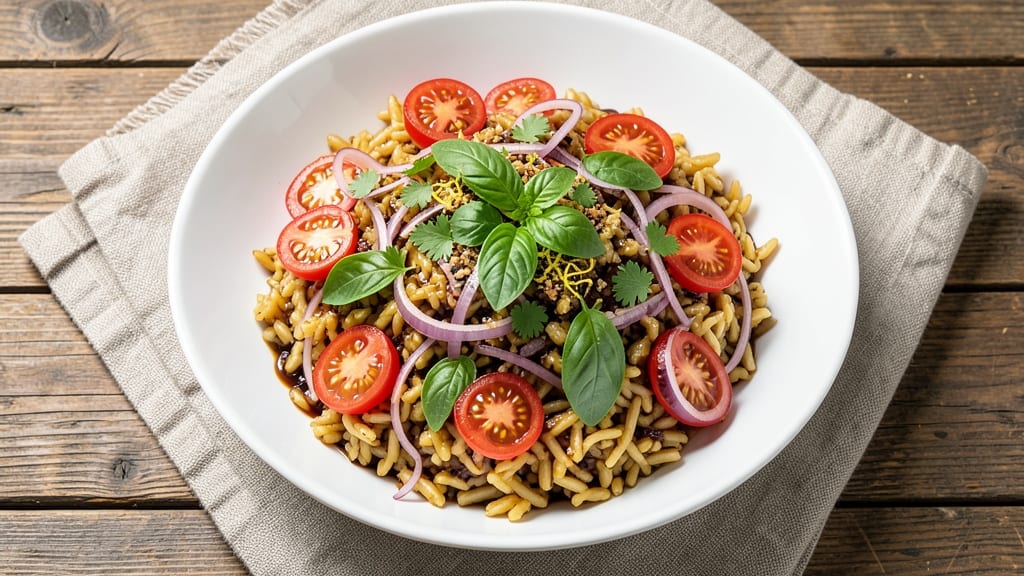 Balsamic Orzo Salad Recipe: Tangy-Sweet Glaze With Al Dente Orzo Bites