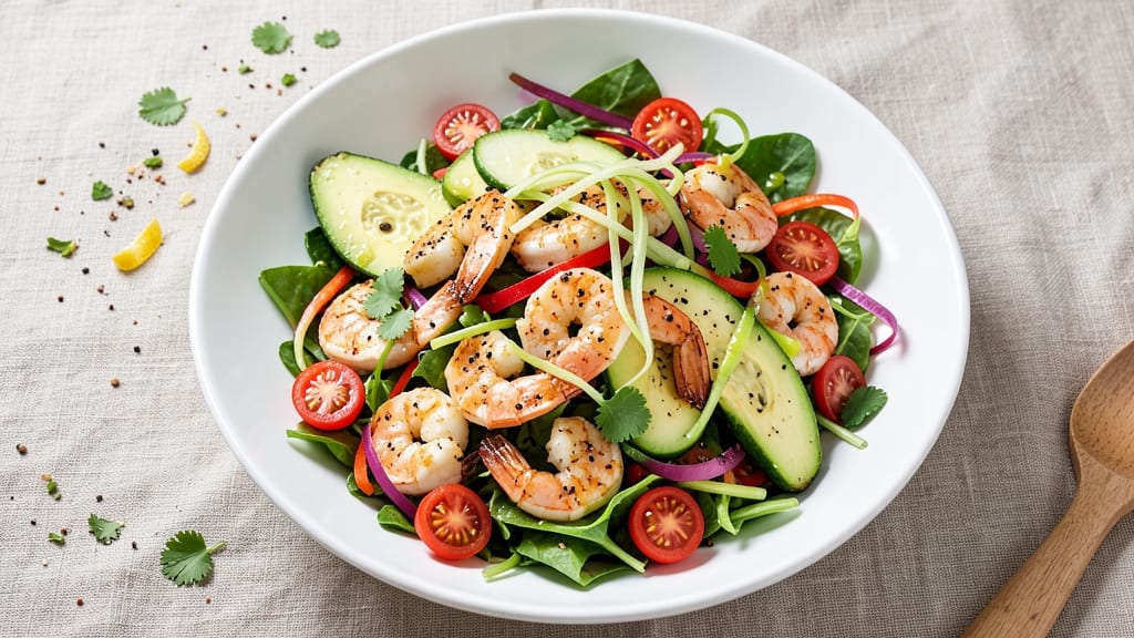 Avocado Shrimp Salad Recipe: Natasha's Kitchen Crunch-Meets-Creamy Magic