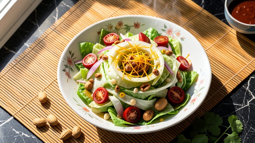 Burmese Cabbage Salad Recipe: Tangy Tamarind and Toasted Sesame Zing