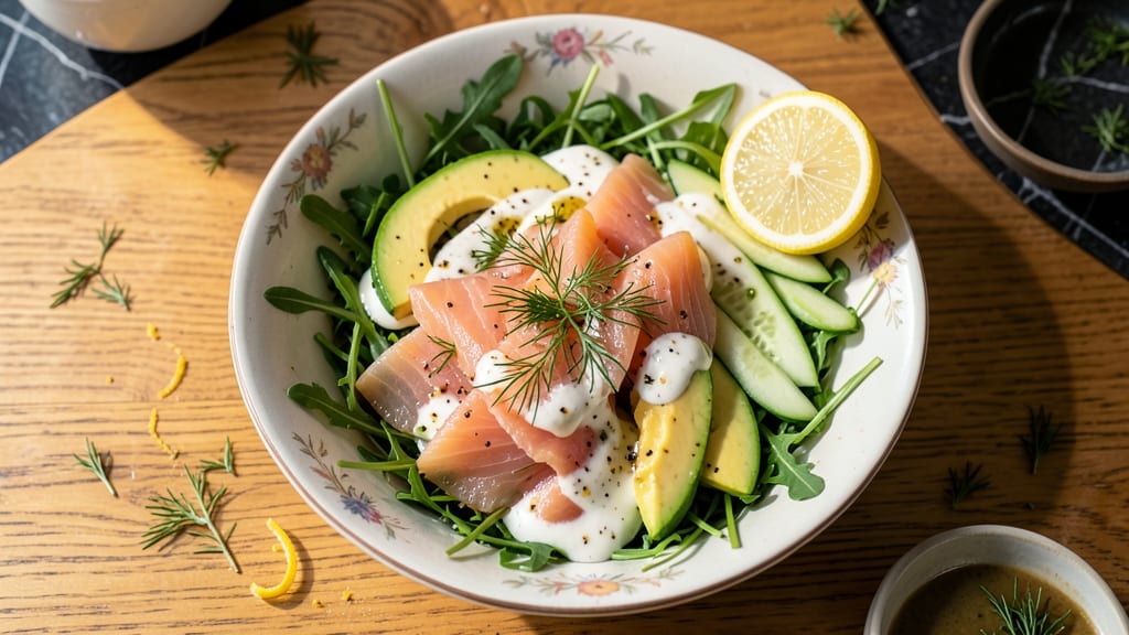 Barefoot Contessa's Salmon Salad Recipe: Cold-Smoked Salmon Layers With Lemon-Dill Zing