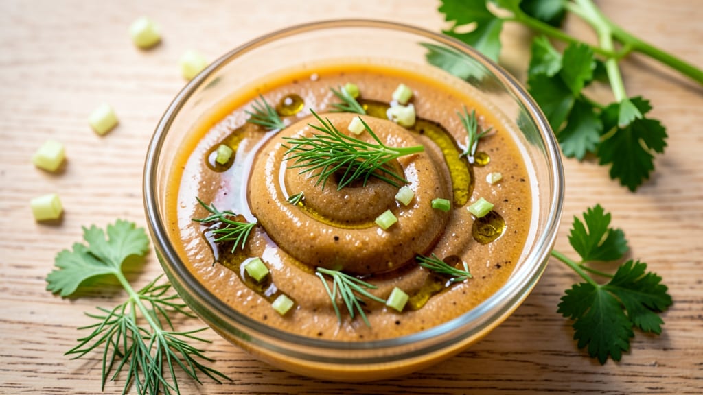 Arbonne Salad Dressing Recipe: Celery Crown Crunch Meets Creamy Herb Bliss
