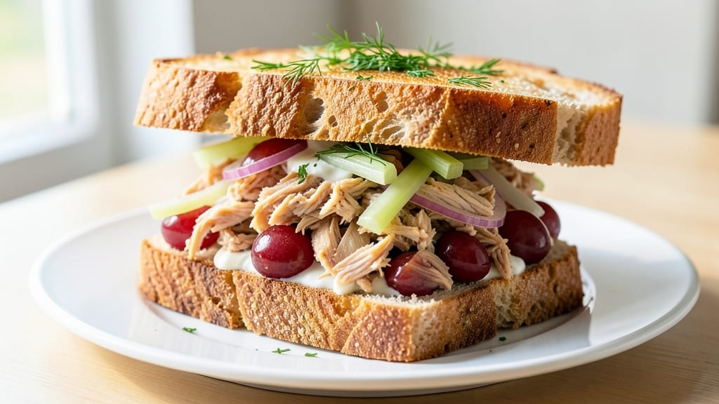 Award-Winning Chicken Salad Sandwich Recipe: Gourmet Bistro Texture in 15 Minutes
