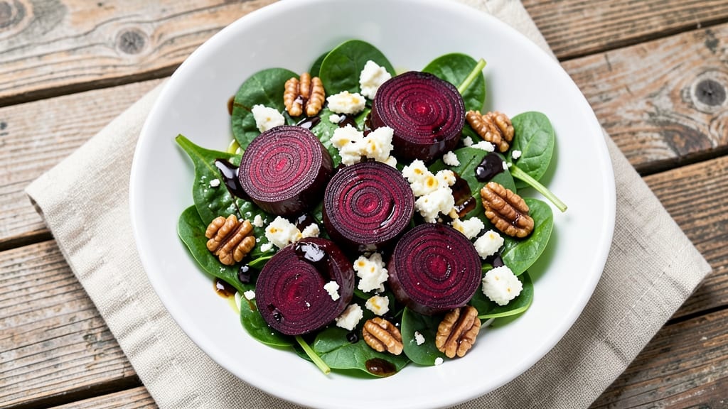 Beet Salad Recipe With Feta and Balsamic: Earthy Sweetness Meets Tangy Crunch
