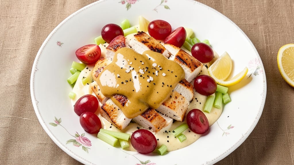 Chicken Salad Recipe With Mayo and Mustard: Bold Tangy Kick in 15 Minutes