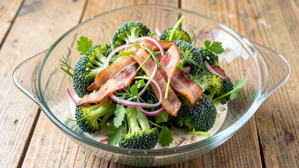 Broccoli Salad Recipe Ina Garten: Crispy Bacon and Sweet Tart Vinaigrette Magic