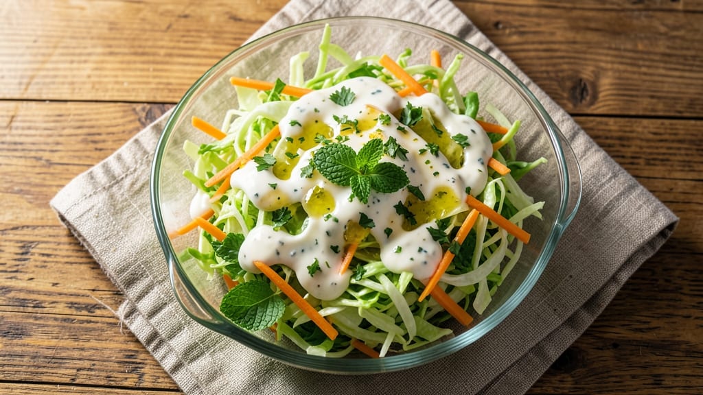 Indian Coleslaw Salad Recipe: Tangy Yogurt and Toasted Cumin Crunch