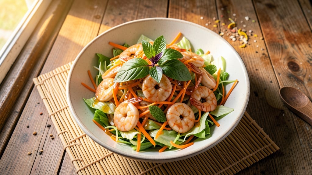 Authentic Thai Shrimp Salad Recipe: Zesty Lime and Chili Heat in 20 Minutes
