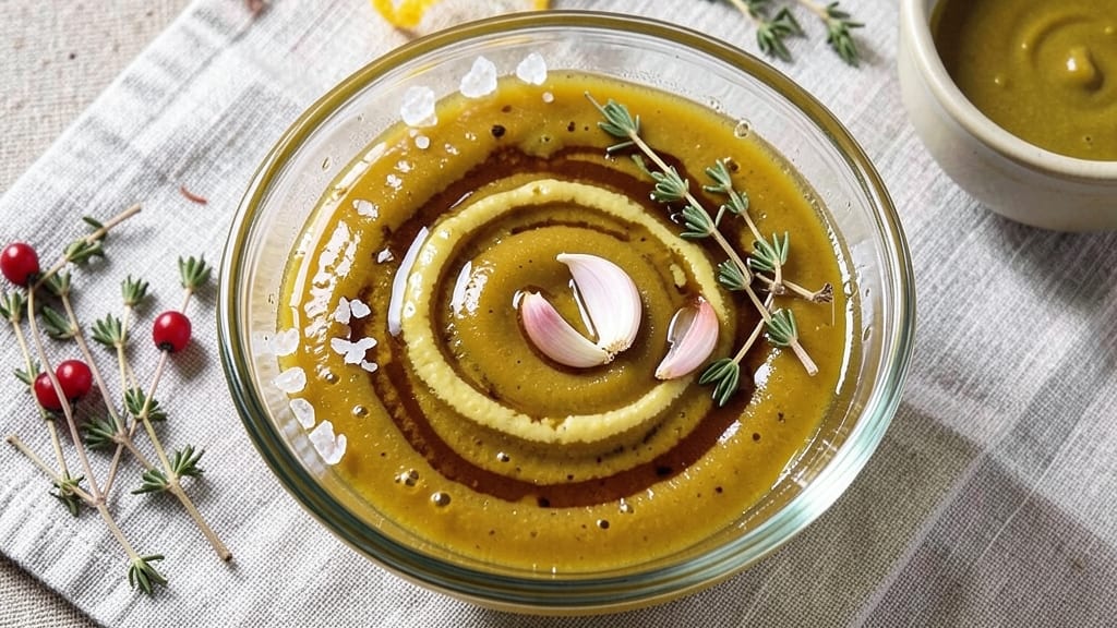 Apple Cider Vinegar and Olive Oil Salad Dressing Recipe: Bright Tang and Herbal Freshness in Minutes