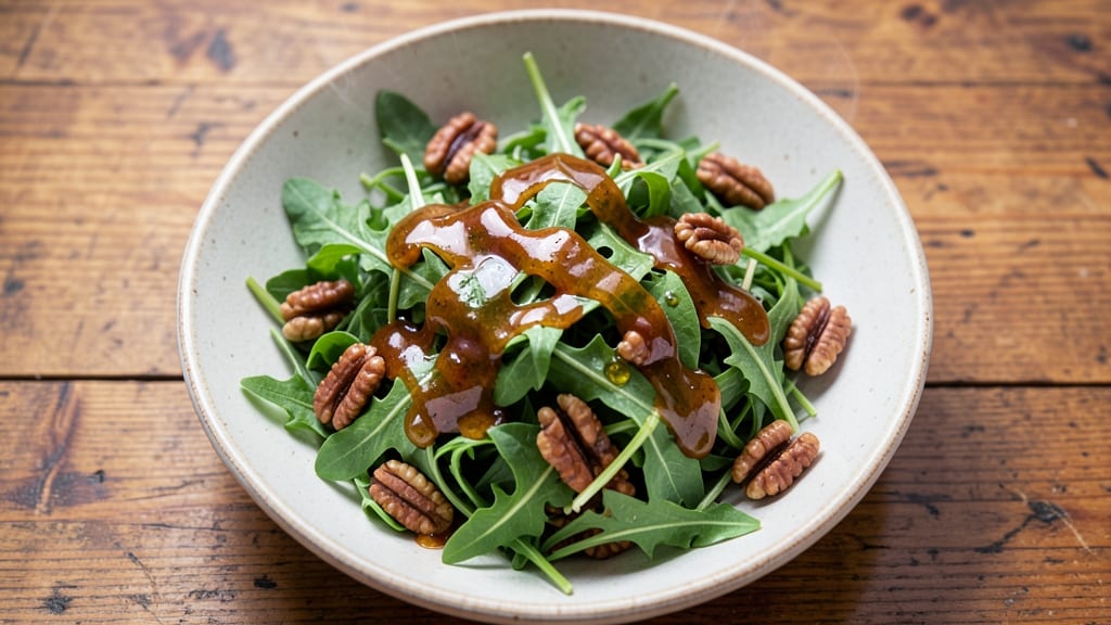 Arugula Salad Recipe With Balsamic Vinegar: Bright Peppery Greens With Tangy Drizzle