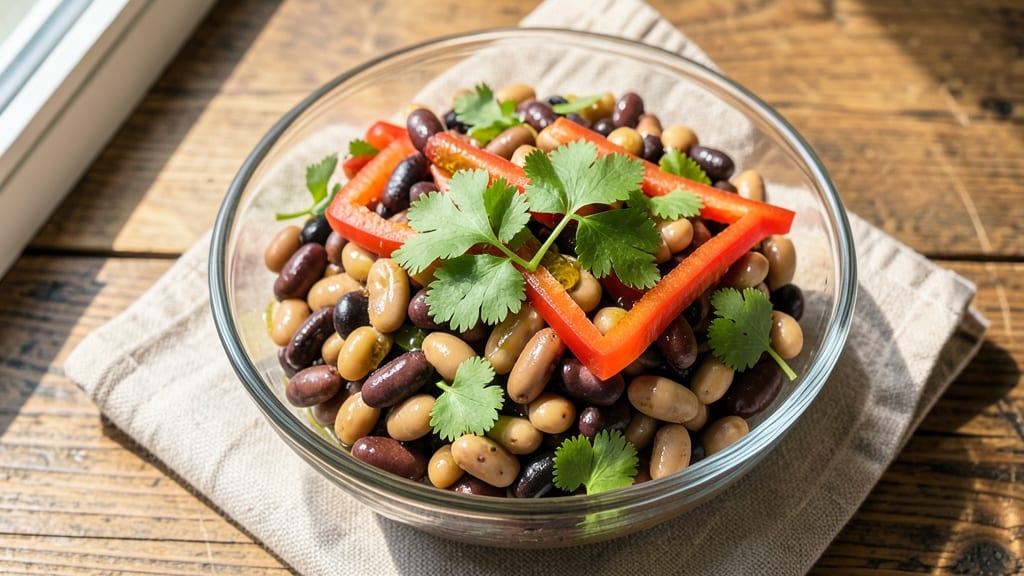 Best Ever 3 Bean Salad Recipe: Bold Spice and Herb Harmony