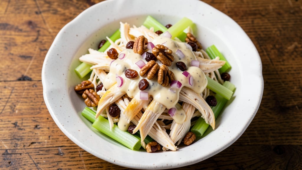Chicken Salad Recipe With Craisins and Pecans: Southern-Style Crunch in Every Bite