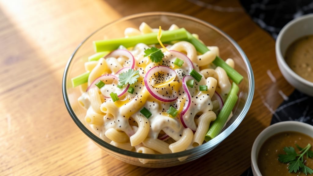 Macaroni Salad Recipe With Cream Cheese: Cool Creamy Bites for Potlucks