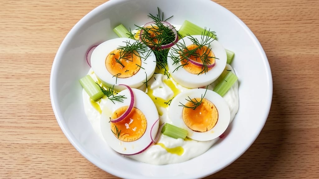 Boiled Egg Salad Recipe for Weight Loss: Light Protein-Packed Crunch in 10 Minutes