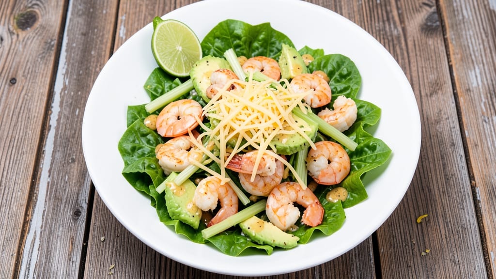 Applebee's California Shrimp Salad Recipe: Crisp Celery Crowns Over Creamy Avocado-Lime Bliss