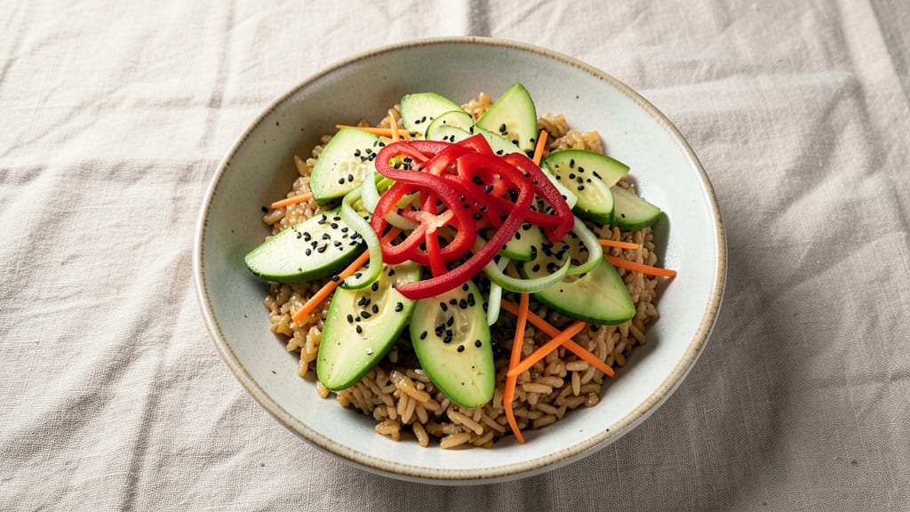 Avocado Sushi Salad Recipe: Fresh Crunch Meets Umami Cream Cheese Bliss