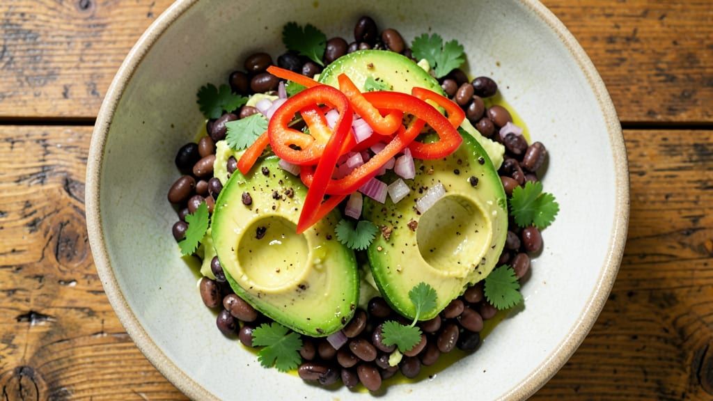 Avocado and Bean Salad Recipe: Creamy Avocado Meets Hearty Black Bean Crunch