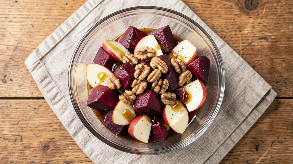 Beet Apple Walnut Salad Recipe: Sweet Earthy Crunch With Nutty Depth