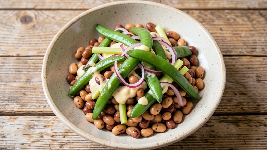 Amish Three Bean Salad Recipe: Cool Crunch With Creamy Herb Vinaigrette Bliss