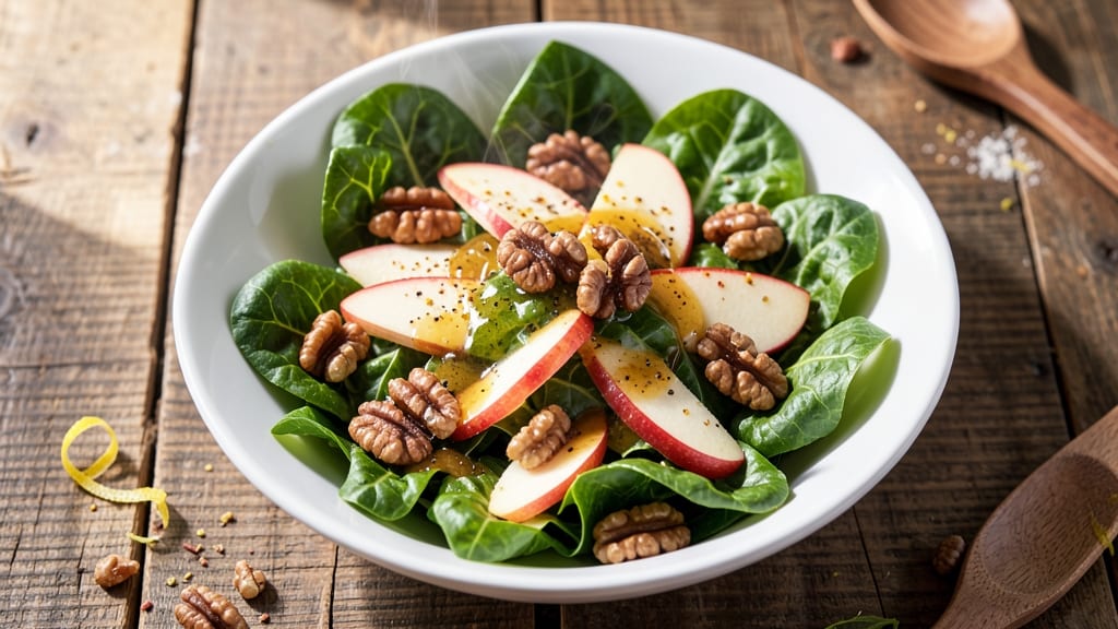 Apple Vinegar Salad Recipe: Sharp Sweetness That Cuts Through Rich Meals