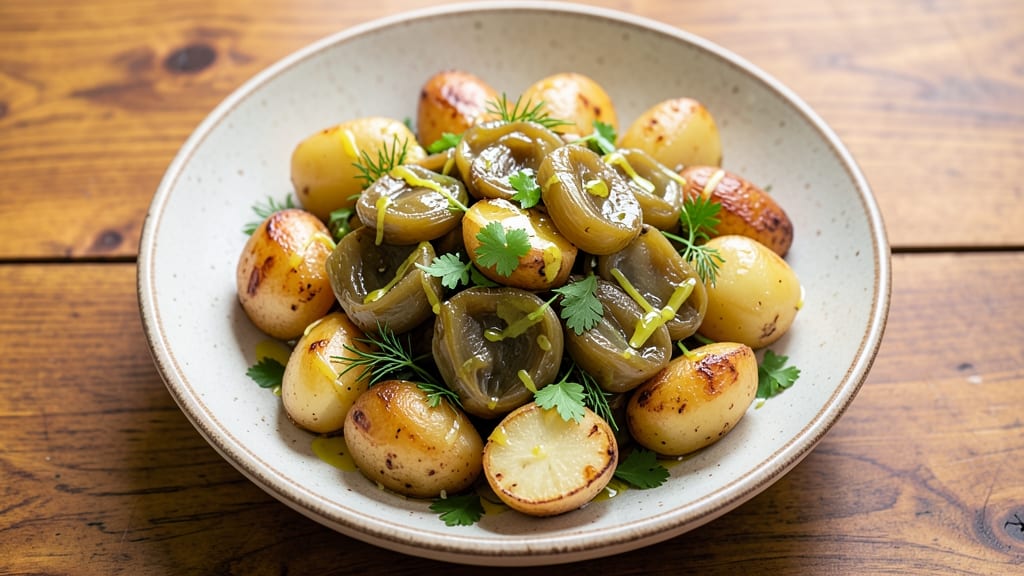 Artichoke Potato Salad Recipe: Mediterranean Herb Crunch With Tangy Zing