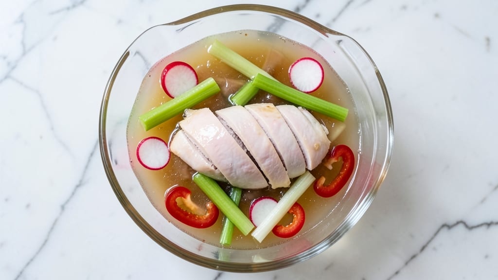 Aspic Salad Recipe: Gelatin-Set Elegance With Crisp Celery Crowns