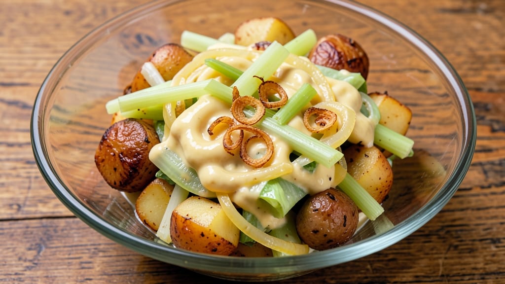 Franklin BBQ Potato Salad Recipe: Smoky Pulled Pork and Crispy Celery Crowns