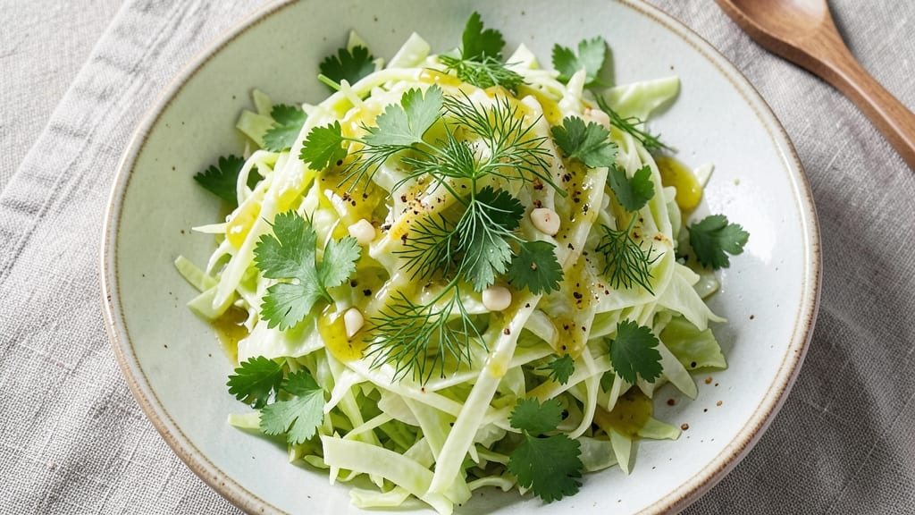 Armenian Cabbage Salad Recipe: Zesty Lemon-Herb Crunch Without Mayo