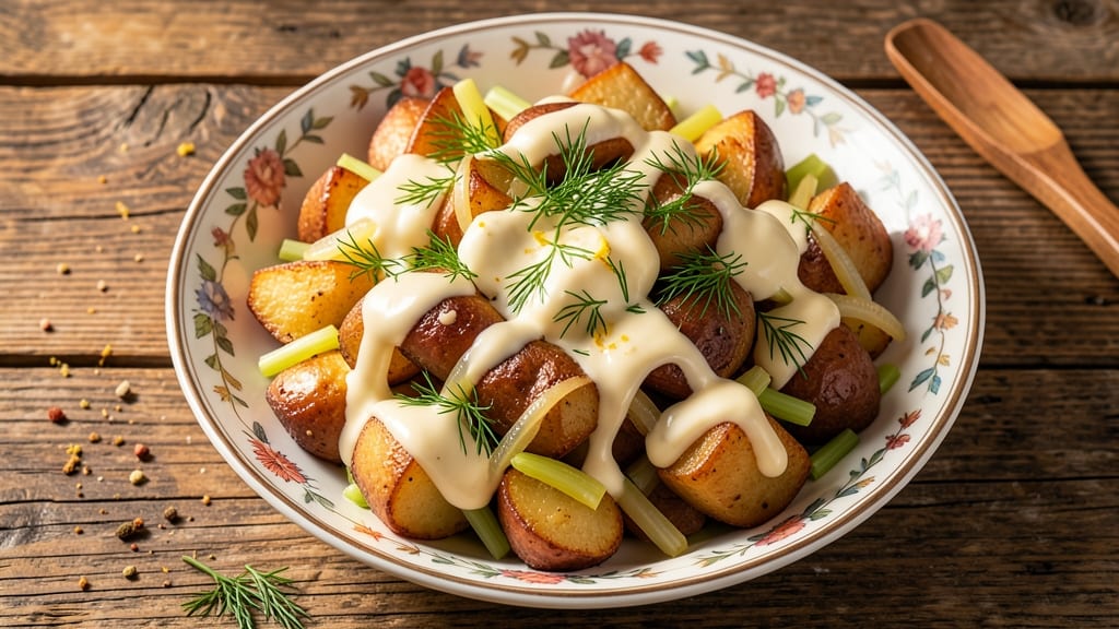 Hellmann's Classic Potato Salad Recipe With Mayonnaise: Cool, Creamy Bites With Crisp Celery Crowns