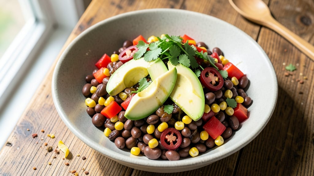 Black Bean Corn Salsa Salad Recipe: Bold Black Bean and Sweet Corn Crunch