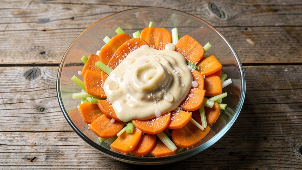 Bavarian Inn Carrot Salad Recipe: Sweet-Tart Vinaigrette With Crisp Celery Crowns