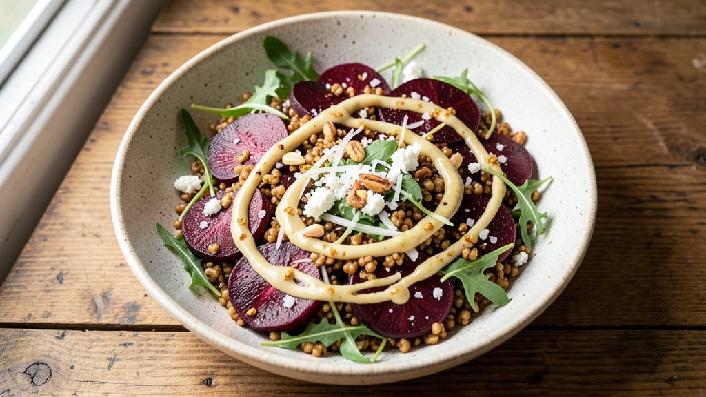 Beet Farro Salad Recipe: Earthy Sweetness Meets Nutty Crunch