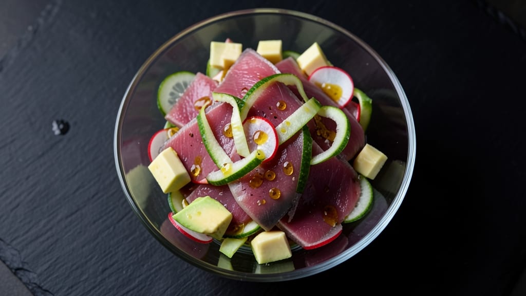 Bluefin Tuna Salad Recipe: Ocean-Fresh Crunch With Citrus-Kissed Creaminess