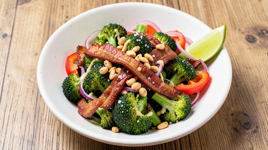 Broccoli Bacon Peanut Salad Recipe: Crunchy Trio That Stays Fresh All Week