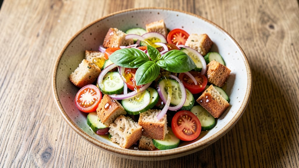 Best Panzanella Salad Recipe Ever: Crispy Bread, Juicy Tomatoes, and Basil Bliss