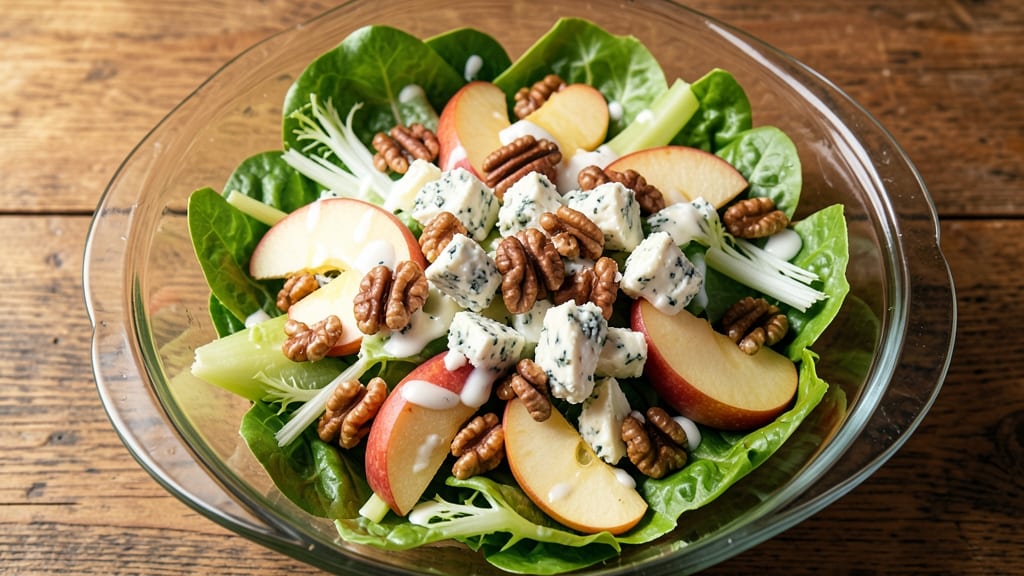 Buca's Apple Gorgonzola Salad Recipe: Crisp Celery Crowns Over Tangy Cheese Bliss