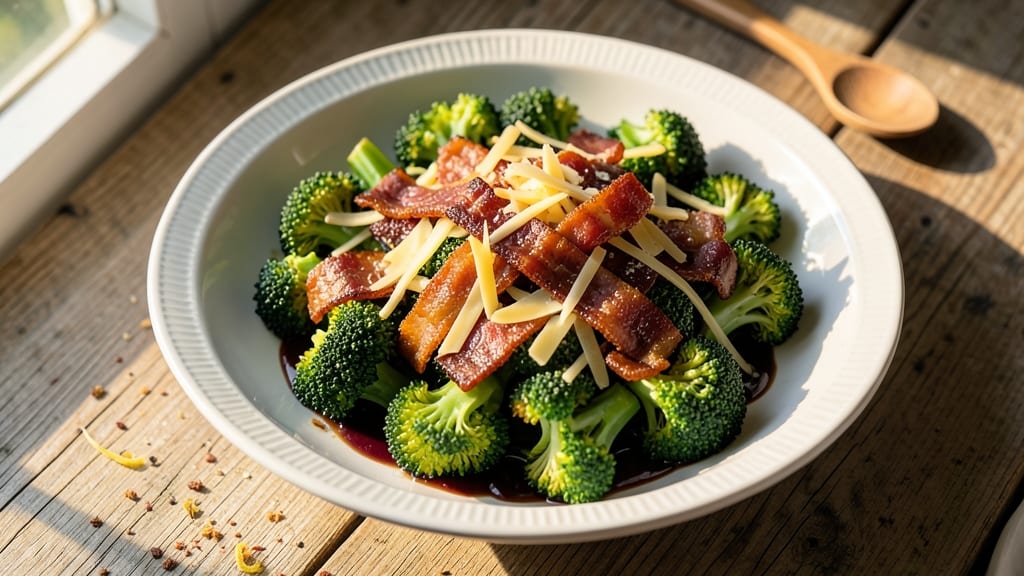 Broccoli Bacon Bliss Salad Recipe: Crispy Edges Meet Smoky Cheese Magic